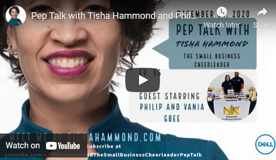 Pep Talk with Tisha Hammond feat. Philip & Vania Gbee Ep. 96